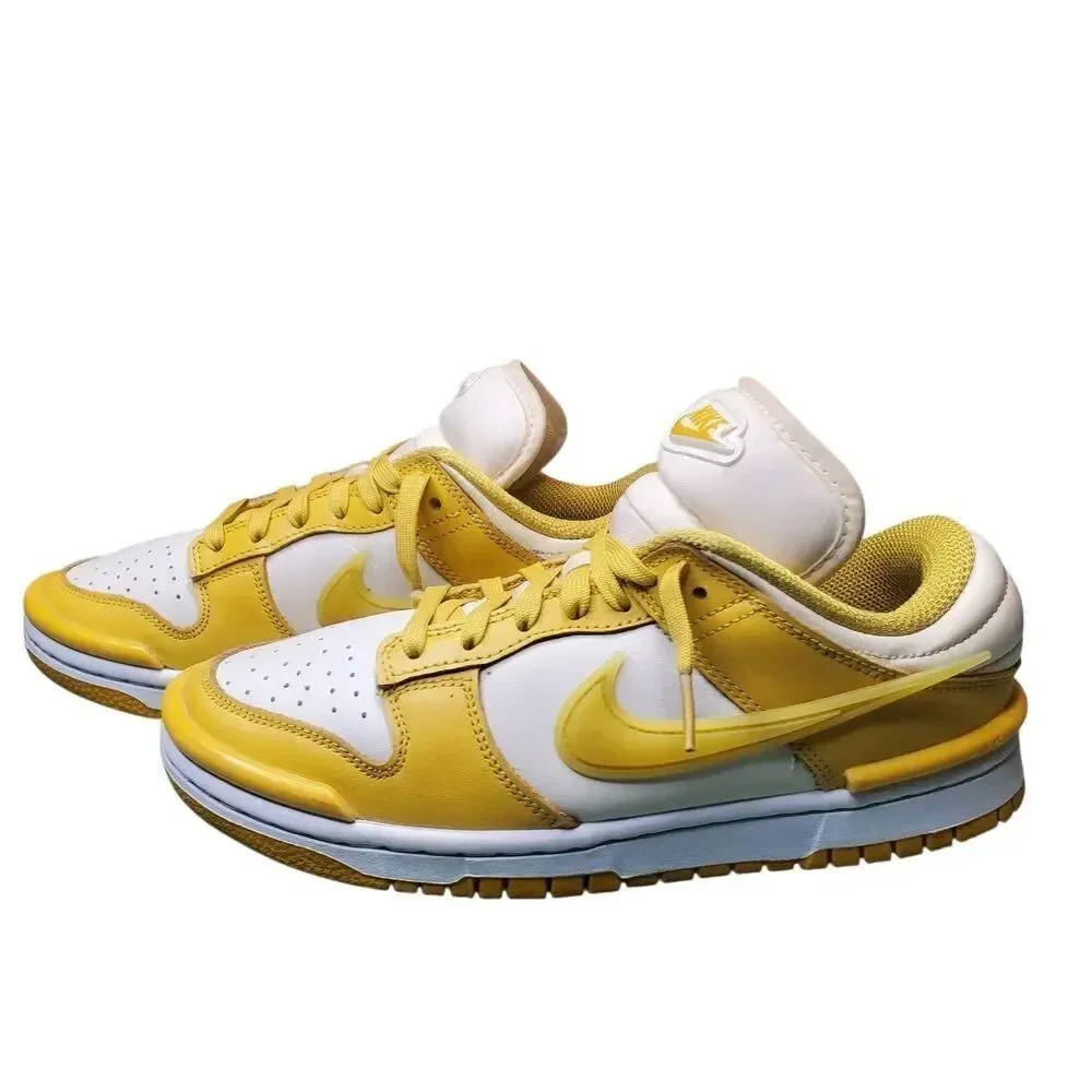 Size 7 - Nike Dunk Twist Low Vivid Sulfur/Coconut Milk Sneakers Shoes